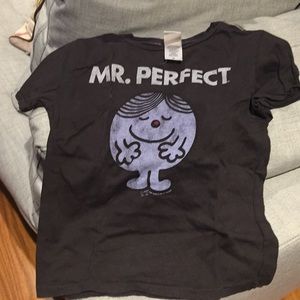 Mr. Men Mr. Perfect Junk Food T-Shirt